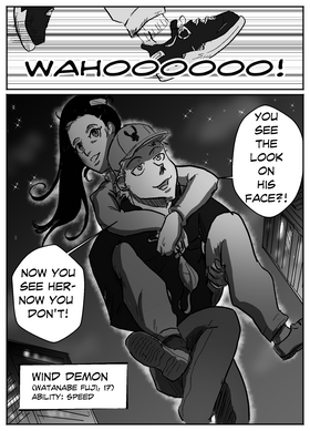 Read My Super Power Stinks but I'll Make the Most of It.  3 Page 8 in English