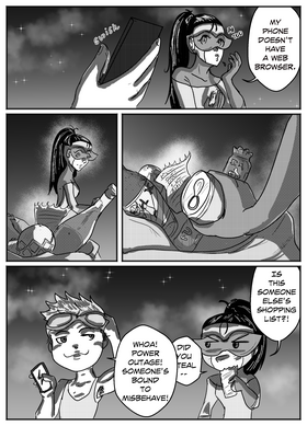 Read My Super Power Stinks but I'll Make the Most of It.  4 Page 4 in English