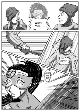Read My Super Power Stinks but I'll Make the Most of It.  4 Page 8 in English