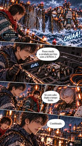 Read Neon Soul: Era dos Mechas - EP 2  1 Page 2 in Portugese