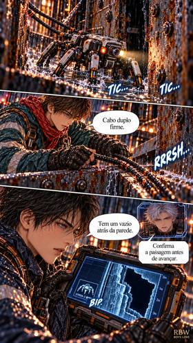 Read Neon Soul: Era dos Mechas - EP 2  1 Page 4 in Portugese