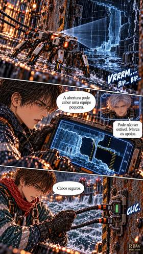 Read Neon Soul: Era dos Mechas - EP 2  1 Page 5 in Portugese