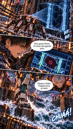 Read Neon Soul: Era dos Mechas - EP 2  1 Page 6 in Portugese