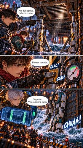 Read Neon Soul: Era dos Mechas - EP 2  1 Page 9 in Portugese