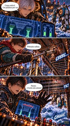 Read Neon Soul: Era dos Mechas - EP 2  1 Page 10 in Portugese