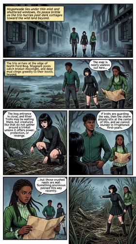 Read HOGWARTS ANECDOTE  4 Page 3 in English