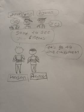 Read My life into the highschool  2 Page 3 in English