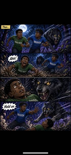 Read The moon 🌙 call   1 Page 3 in English
