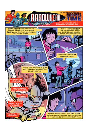 Read FAST ACTION! featuring ARROWHEAD  1 Page 3 in English