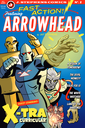 Read FAST ACTION! featuring ARROWHEAD  2 Page 1 in English