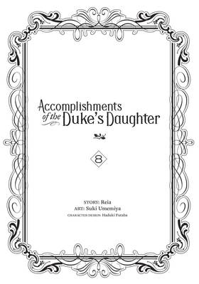 Read Accomplishments of the Duke's Daughter  8 Page 5 in English