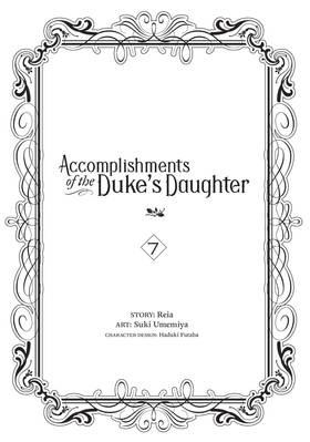 Read Accomplishments of the Duke's Daughter  7 Page 5 in English