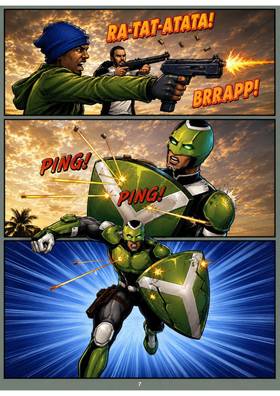 Read GREEN SHIELD #1  1 Page 9 in English