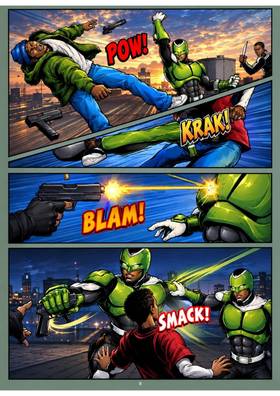 Read GREEN SHIELD #1  1 Page 10 in English