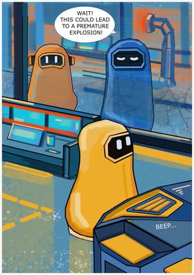 Read LAB BOTS  1 Page 5 in English