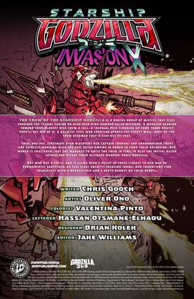 Read Starship Godzilla: Invasion X [Kai-Sei Era]  1 Page 2 in English