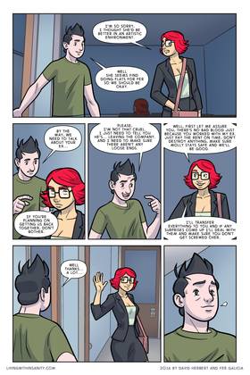 Read Living With Insanity  8 Page 9 in English