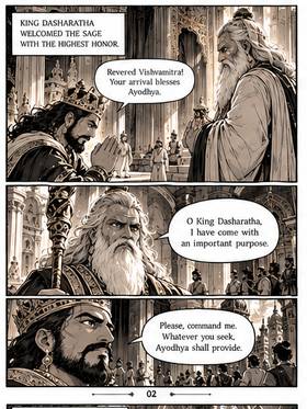 Read Ramayana  3 Page 2 in English