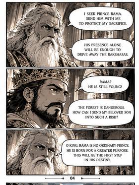 Read Ramayana  3 Page 4 in English