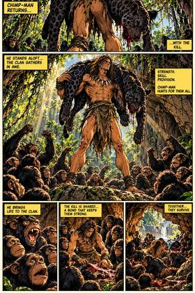 Read Chimp-man lord of the jungle   1 Page 2 in English
