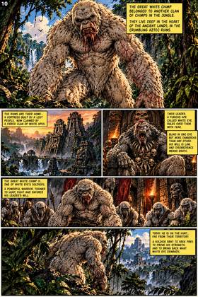 Read Chimp-man lord of the jungle   1 Page 8 in English