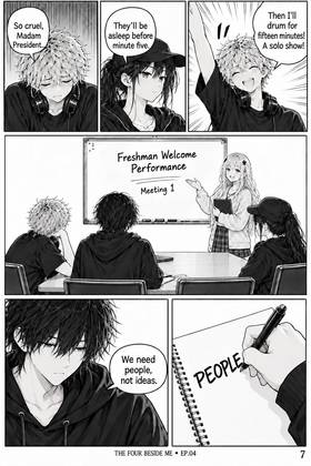 Read The Four Beside Me  4 Page 8 in English