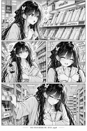 Read The Four Beside Me  51 Page 9 in Thai