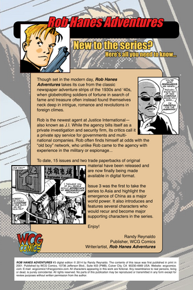 Read Rob Hanes Adventures  3 Page 2 in English