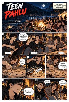 Read The Campfire (Teen Pahlu)  1 Page 2 in English