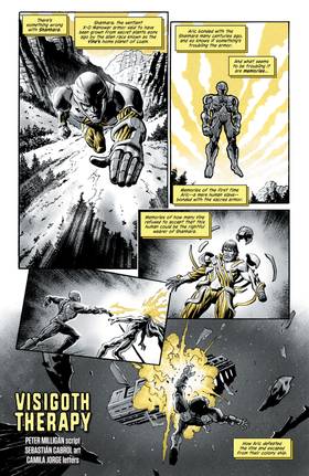 Read X-O Manowar Black, White & Gold  1 Page 3 in English
