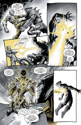 Read X-O Manowar Black, White & Gold  1 Page 9 in English