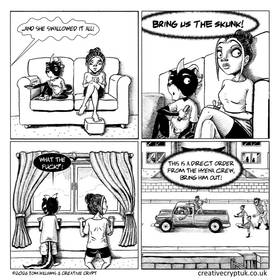 Read Dave Skunk  68 Page 6 in English