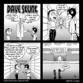 Read Dave Skunk  28 Page 1 in English