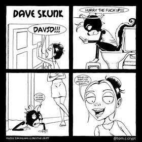 Read Dave Skunk  10 Page 1 in English