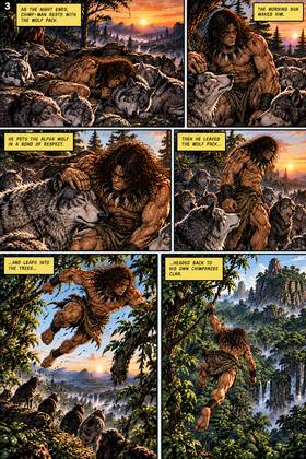 Read Chimp-man lord of the jungle / issue 2  1 Page 3 in English