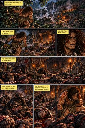Read Chimp-man lord of the jungle / issue 2  1 Page 4 in English