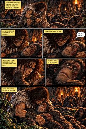 Read Chimp-man lord of the jungle / issue 2  1 Page 5 in English