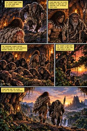 Read Chimp-man lord of the jungle / issue 2  1 Page 7 in English