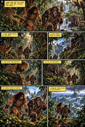 Read Chimp-man lord of the jungle / issue 2  1 Page 8 in English