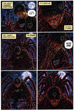 Read Spider Wolf 3  1 Page 1 in English