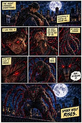 Read Spider Wolf 3  1 Page 3 in English
