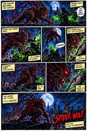 Read Spider Wolf 3  1 Page 7 in English