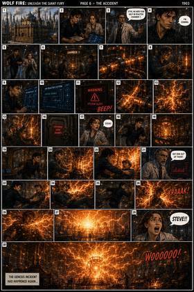 Read DMIC Studios Wolf Fire   1 Page 8 in English