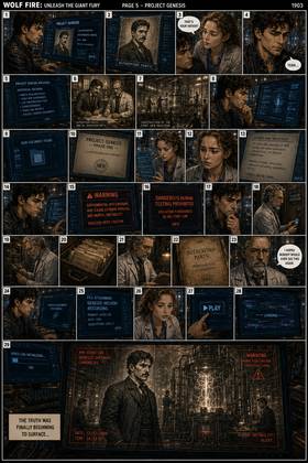 Read DMIC Studios Wolf Fire   1 Page 7 in English
