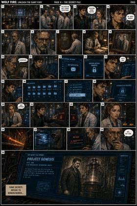 Read DMIC Studios Wolf Fire   1 Page 6 in English