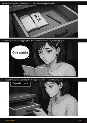 Read Nightstand / Mesa de Noche  1 Page 8 in English