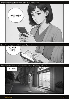 Read Nightstand / Mesa de Noche  1 Page 9 in English