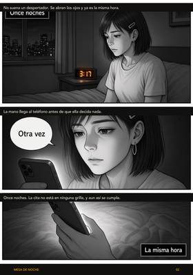 Read Nightstand / Mesa de Noche  1 Page 2 in Spanish