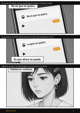 Read Nightstand / Mesa de Noche  1 Page 7 in Spanish
