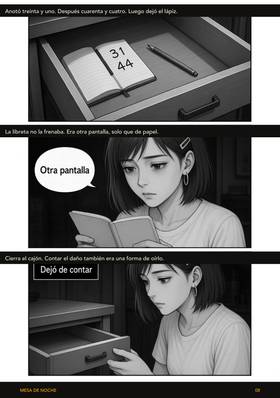 Read Nightstand / Mesa de Noche  1 Page 8 in Spanish